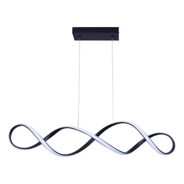 LED Csillár zsinóron INFINITO LED/34W/230V fekete