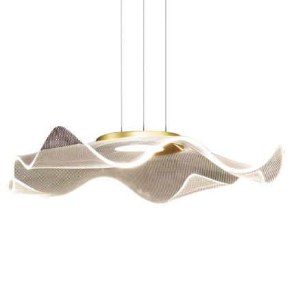 LED Csillár zsinóron LARGO LED/16W/230V arany