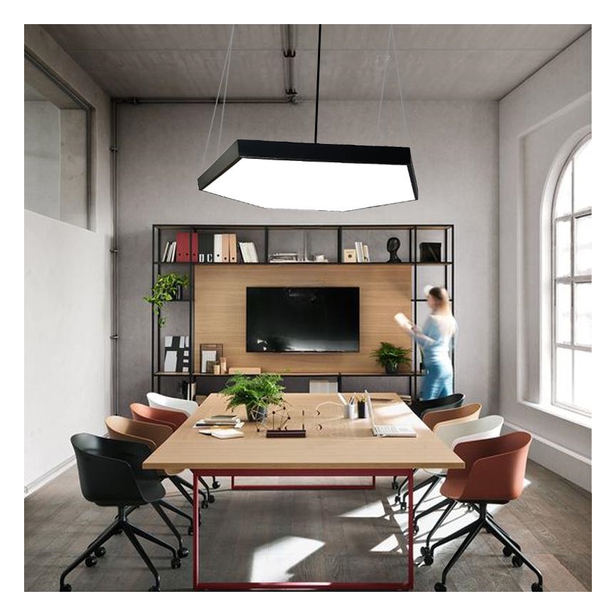 LED Csillár zsinóron LED/100W/230V 4000K átm. 100 cm