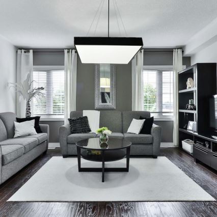 LED Csillár zsinóron LED/110W/230V 4000K 80x80 cm