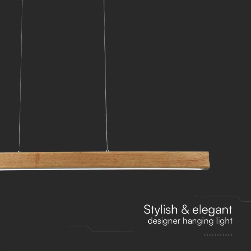 LED Csillár zsinóron LED/12W/230V 4000K barna