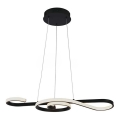 LED Csillár zsinóron LED/18W/230V 3000K fekete