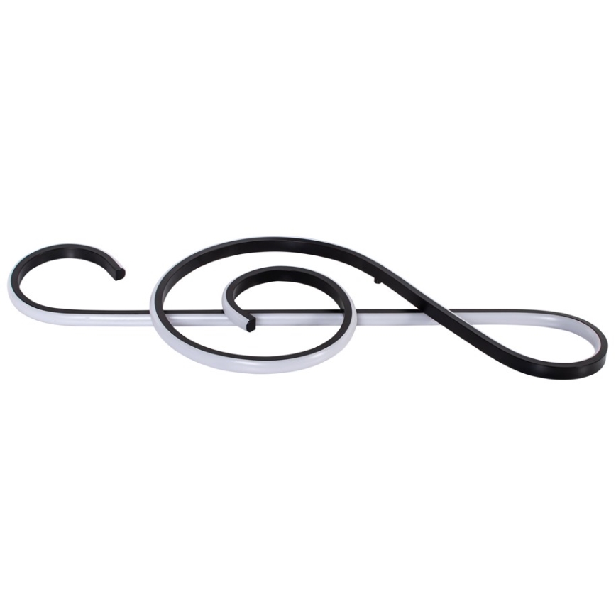 LED Csillár zsinóron LED/18W/230V 3000K fekete