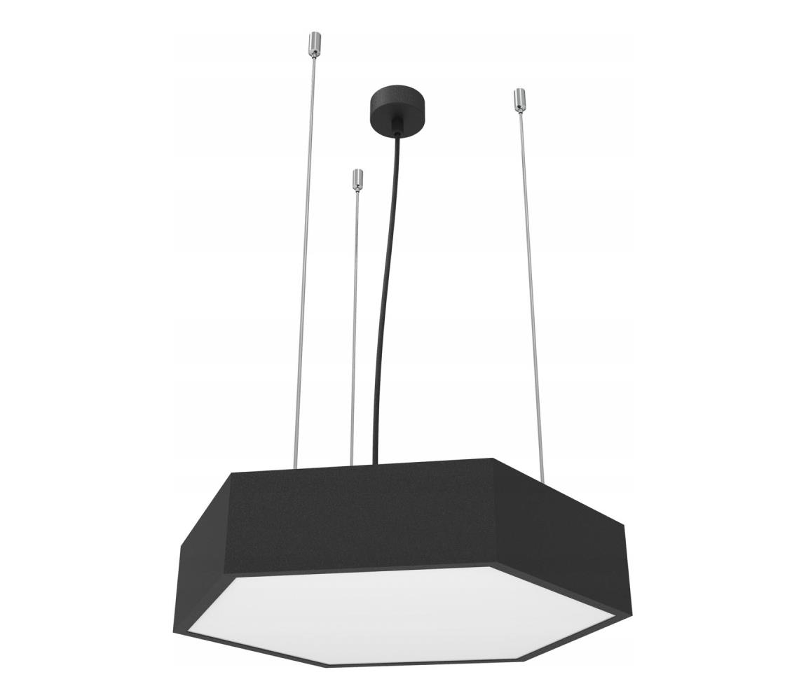 SmartLED LED csillár zsinóron LED/20W/230V fekete 5145