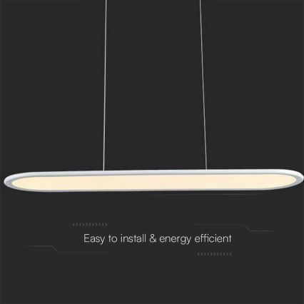 LED Csillár zsinóron LED/24W/230V 4000K fehér