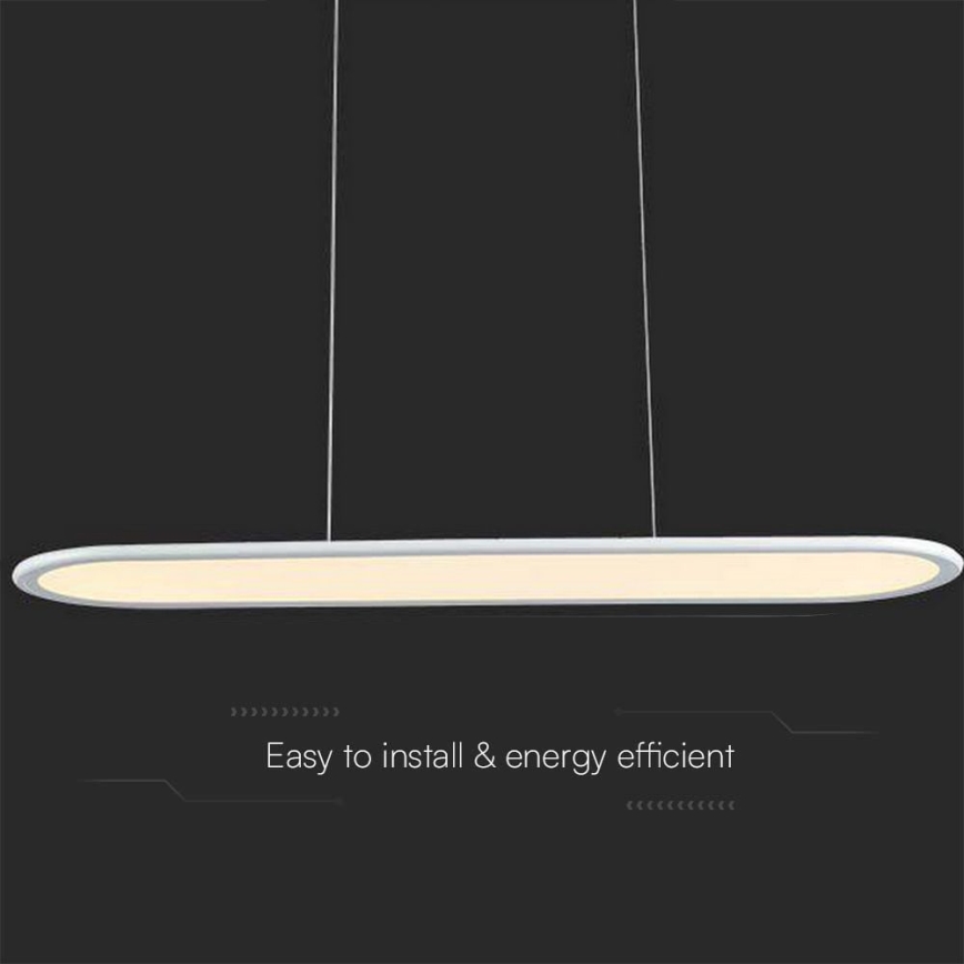 LED Csillár zsinóron LED/24W/230V 4000K fehér