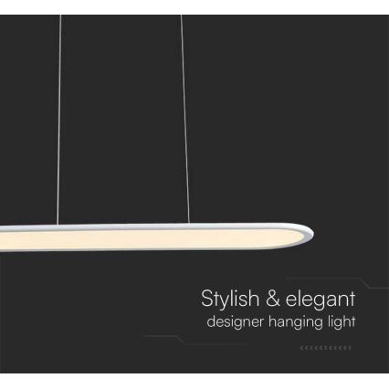 LED Csillár zsinóron LED/24W/230V 4000K fehér