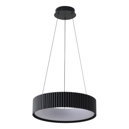 LED Csillár zsinóron LED/30W/230V 3000K fekete