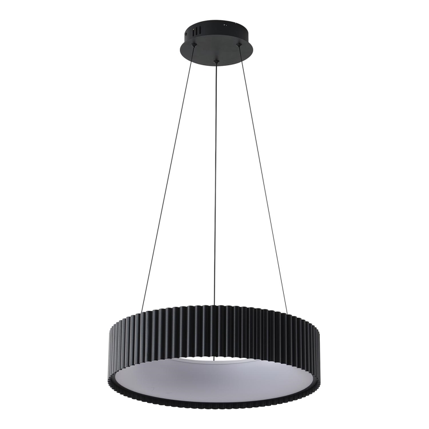 LED Csillár zsinóron LED/30W/230V 3000K fekete