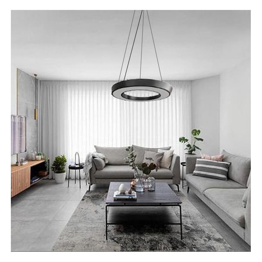 LED Csillár zsinóron LED/30W/230V 4000K átm. 60 cm