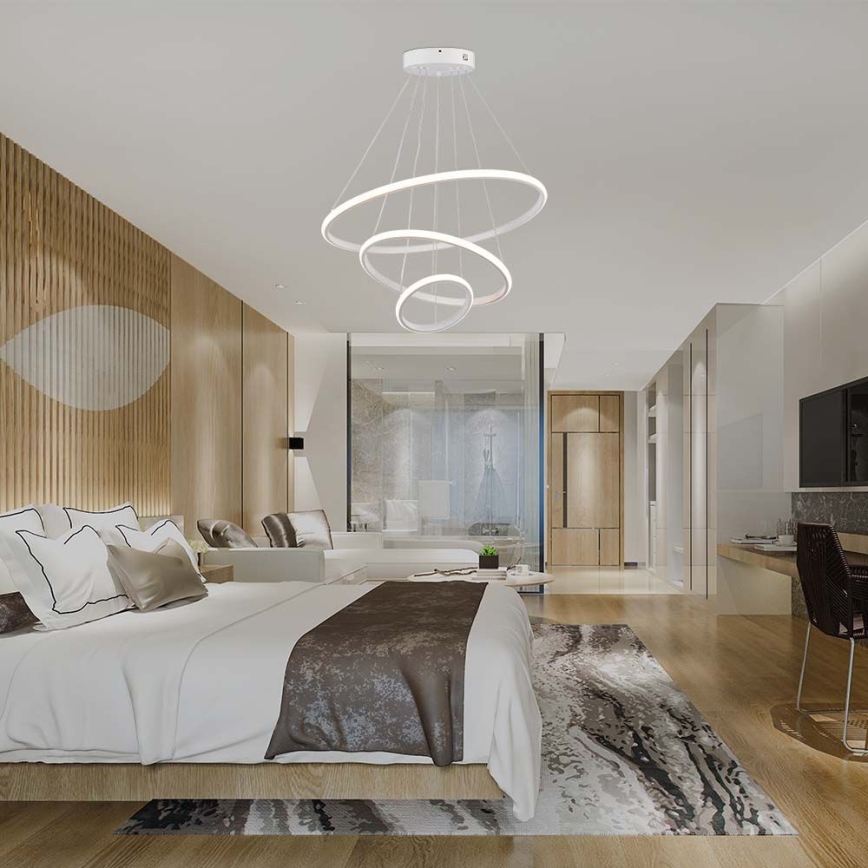 LED Csillár zsinóron LED/32W/230V 3000K fehér