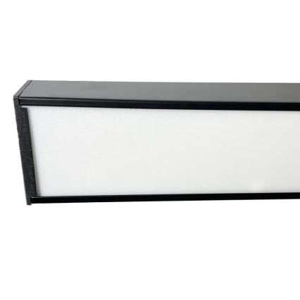LED Csillár zsinóron LED/32W/230V 4000K átm. 120 cm fekete