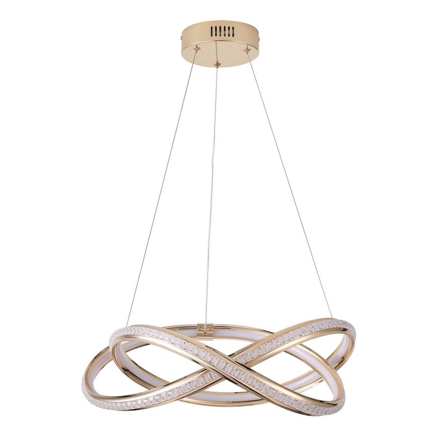 LED Csillár zsinóron LED/38W/230V 3000K 50x120 cm