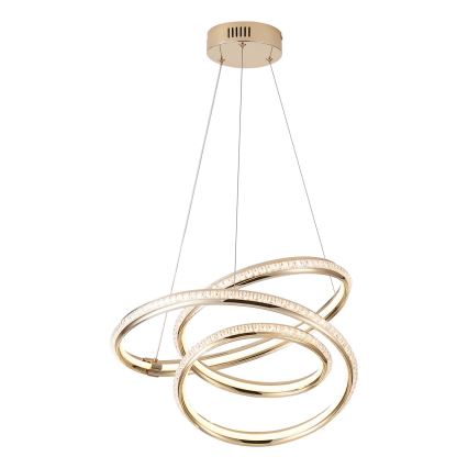 LED Csillár zsinóron LED/38W/230V 3000K 50x50 cm