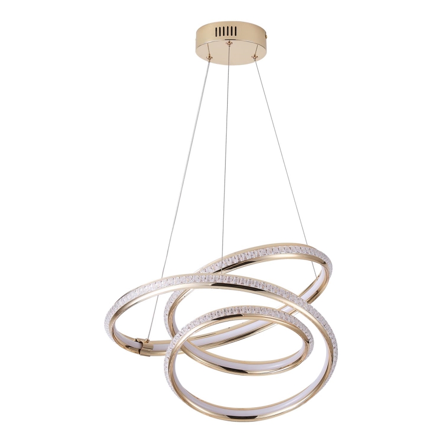 LED Csillár zsinóron LED/38W/230V 3000K 50x50 cm