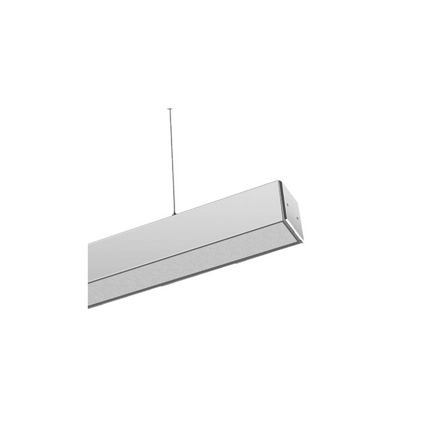 LED Csillár zsinóron LED/40W/230V 120cm ezüst