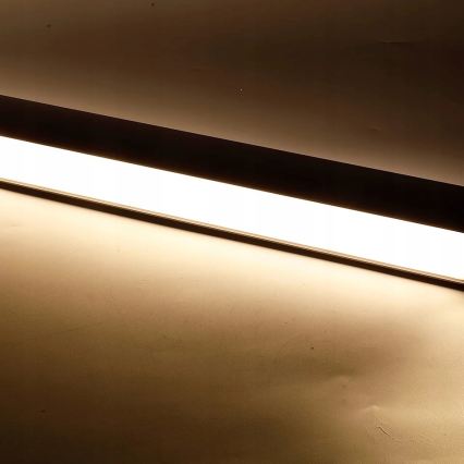 LED csillár zsinóron LED/44W/230V 4000K 120 cm fekete