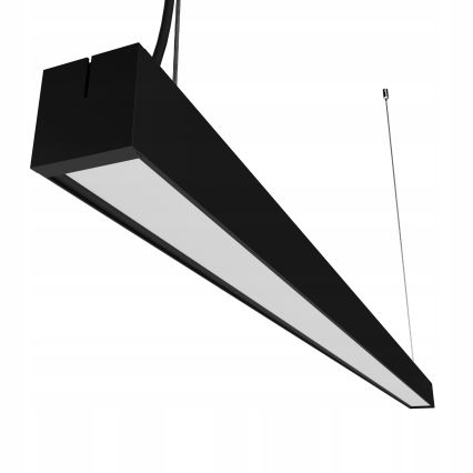 LED csillár zsinóron LED/44W/230V 4000K 120 cm fekete