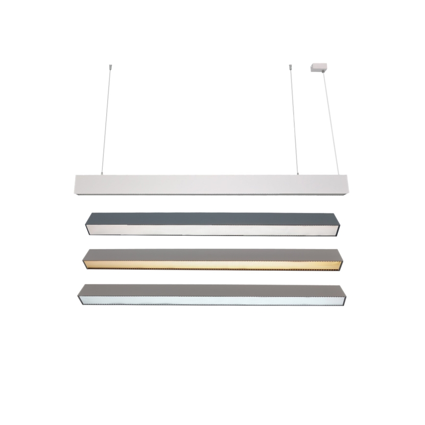 LED csillár zsinóron LED/55W/230V 3000/4000/6500K 120 cm fehér