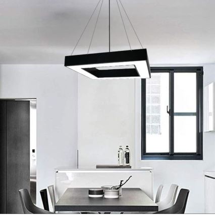 LED Csillár zsinóron LED/55W/230V 4000K 80x80 cm