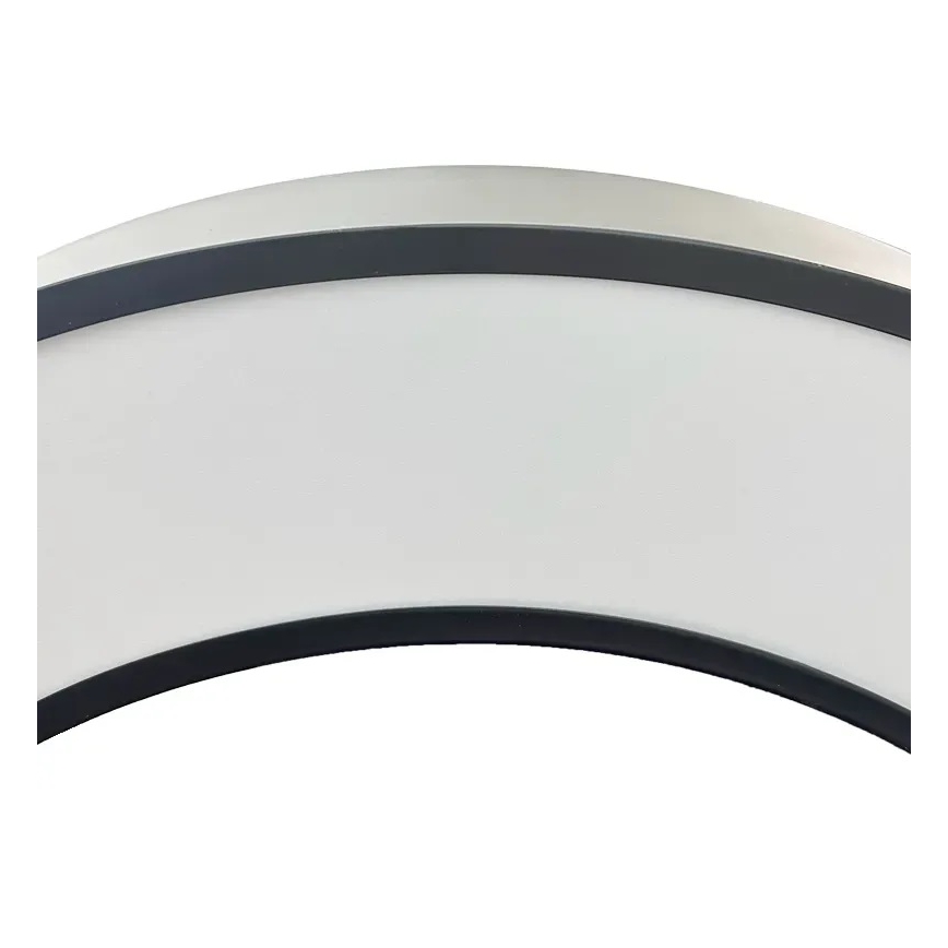 LED Csillár zsinóron LED/60W/230V 4000K átm. 120 cm fekete