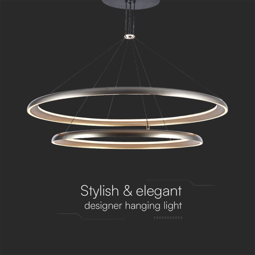 LED Csillár zsinóron LED/65W/230V 3000K