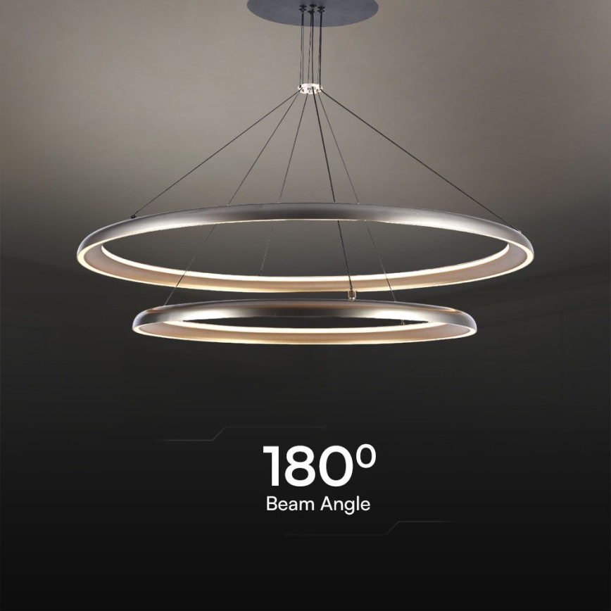 LED Csillár zsinóron LED/65W/230V 3000K