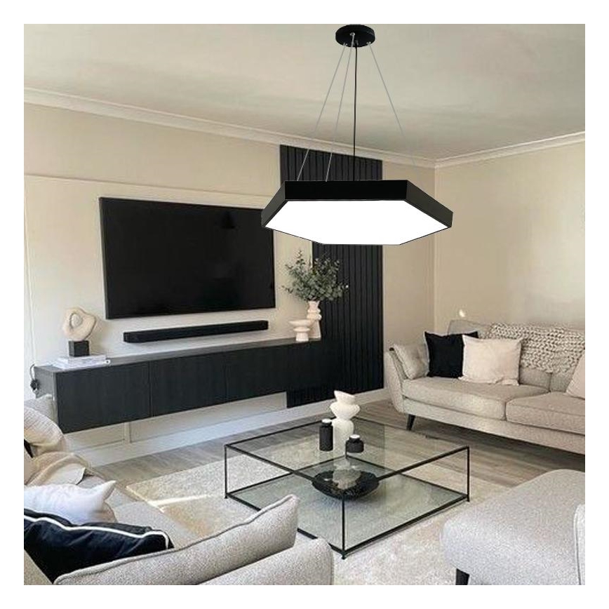 LED Csillár zsinóron LED/70W/230V 4000K átm. 80 cm