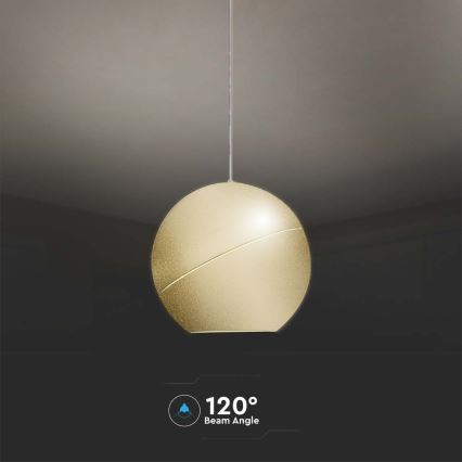 LED Csillár zsinóron LED/8,5W/230V 3000K szürke