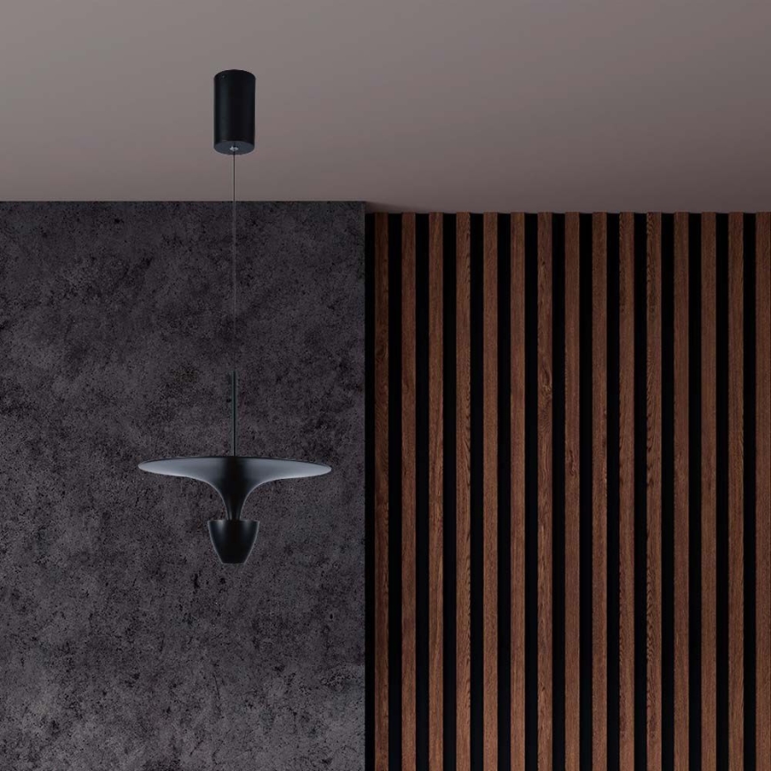 LED Csillár zsinóron LED/9W/230V 3000K fekete