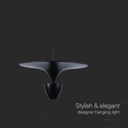 LED Csillár zsinóron LED/9W/230V 3000K fekete