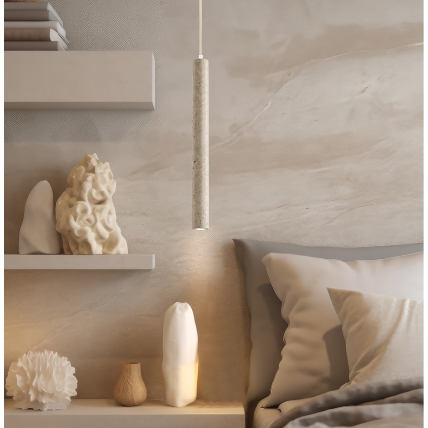 LED csillár zsinóron LEONARD LED/7W/230V bézs