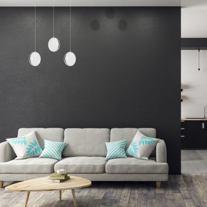 LED Csillár zsinóron LIRA 3xLED/27W/230V