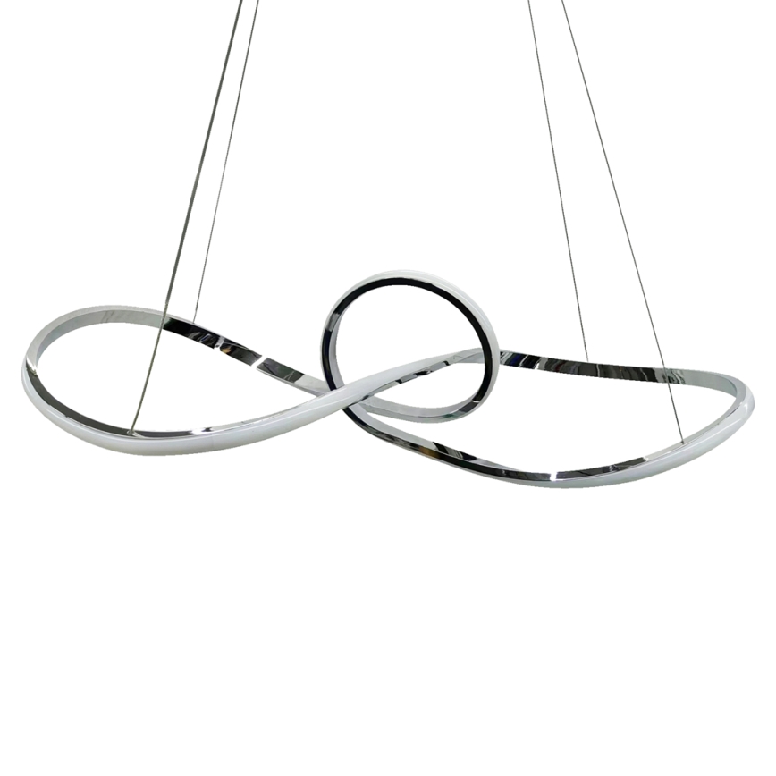 LED Csillár zsinóron MARCO LED/42W/230V fényezett króm