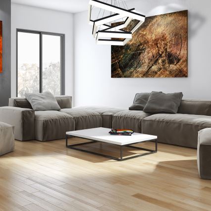 LED Csillár zsinóron NERO 3xLED/140W/230V