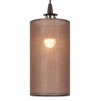 LED Csillár zsinóron NOEL MINI 1xE27/60W/230V barna