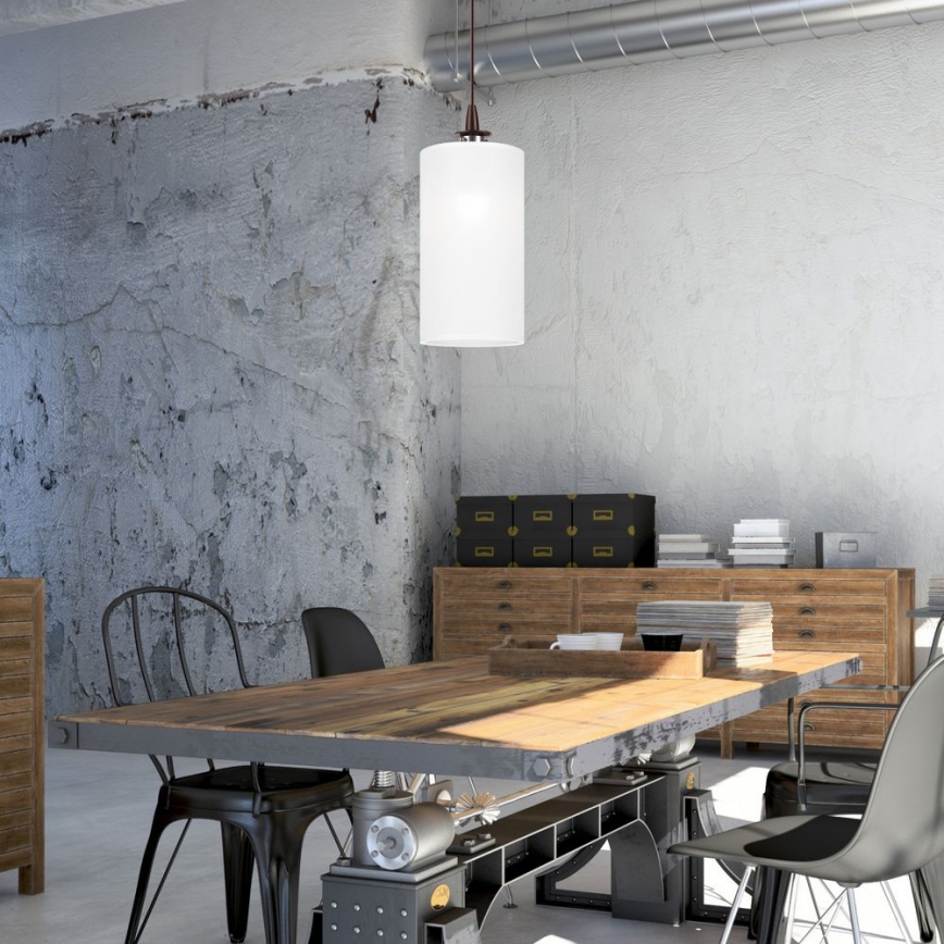 LED Csillár zsinóron NOEL MINI 1xE27/60W/230V fehér