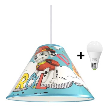 LED Csillár zsinóron PAW PATROL 1xE27/15W/230V