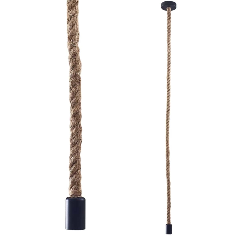 LED Csillár zsinóron ROPE 1xE27/8W/230V