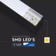 LED Csillár zsinóron SAMSUNG CHIP 1xLED/40W/230V 4000K fekete