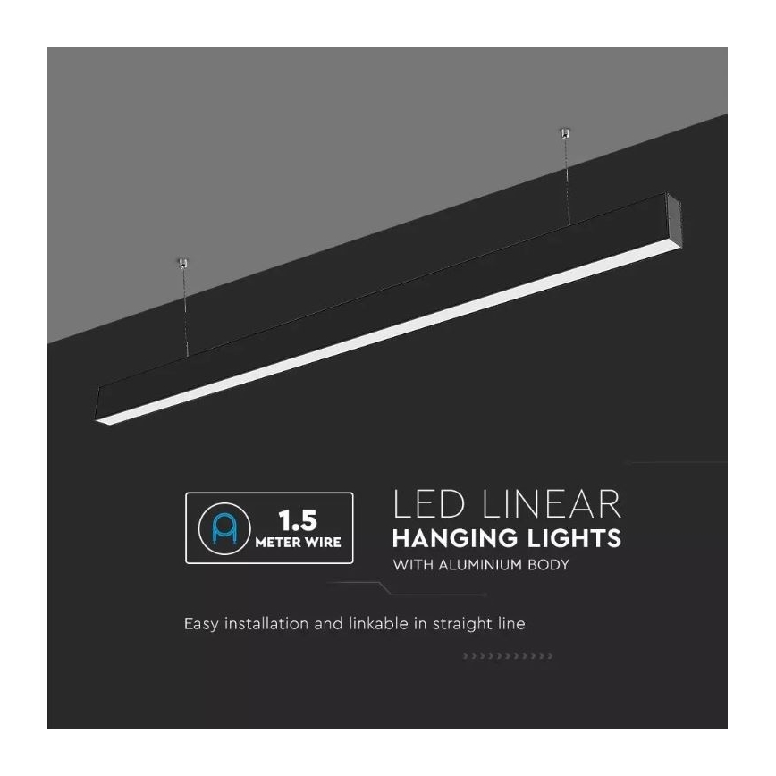 LED Csillár zsinóron SAMSUNG CHIP LED/40W/230V 3000K/4000K/6400K