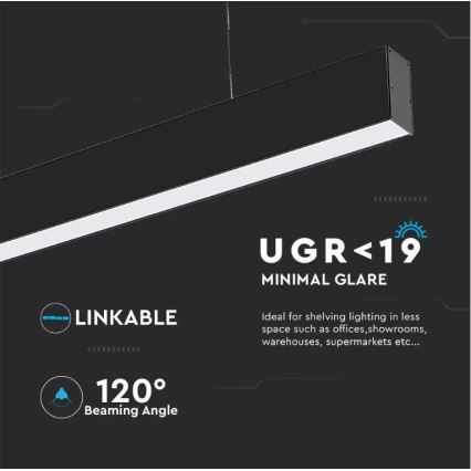 LED Csillár zsinóron SAMSUNG CHIP LED/40W/230V 3000K/4000K/6400K