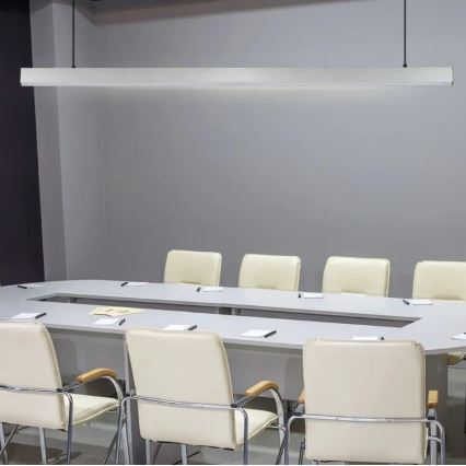 LED Csillár zsinóron SAMSUNG CHIP LED/40W/230V 4000K ezüst