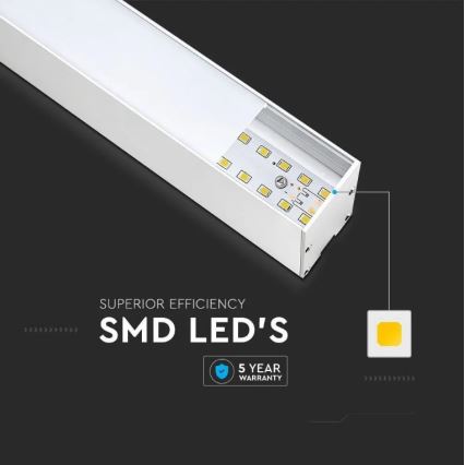 LED Csillár zsinóron SAMSUNG CHIP LED/40W/230V 4000K fehér