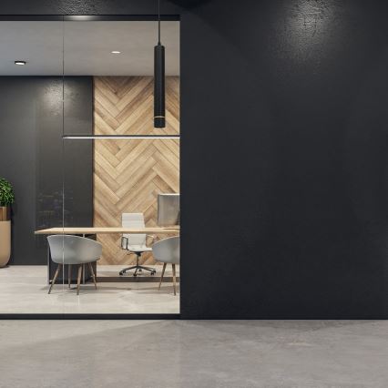 LED Csillár zsinóron sínrendszerbe TRACK PENDANT LED/3W/230V fekete