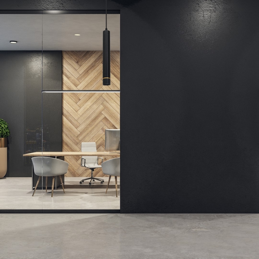 LED Csillár zsinóron sínrendszerbe TRACK PENDANT LED/3W/230V fekete