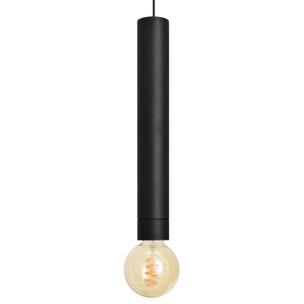 LED Csillár zsinóron TUBA 1xGU10/20W/230V fekete