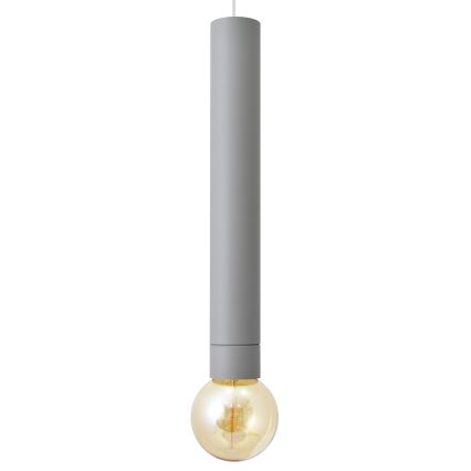 LED Csillár zsinóron TUBA 1xGU10/20W/230V szürke