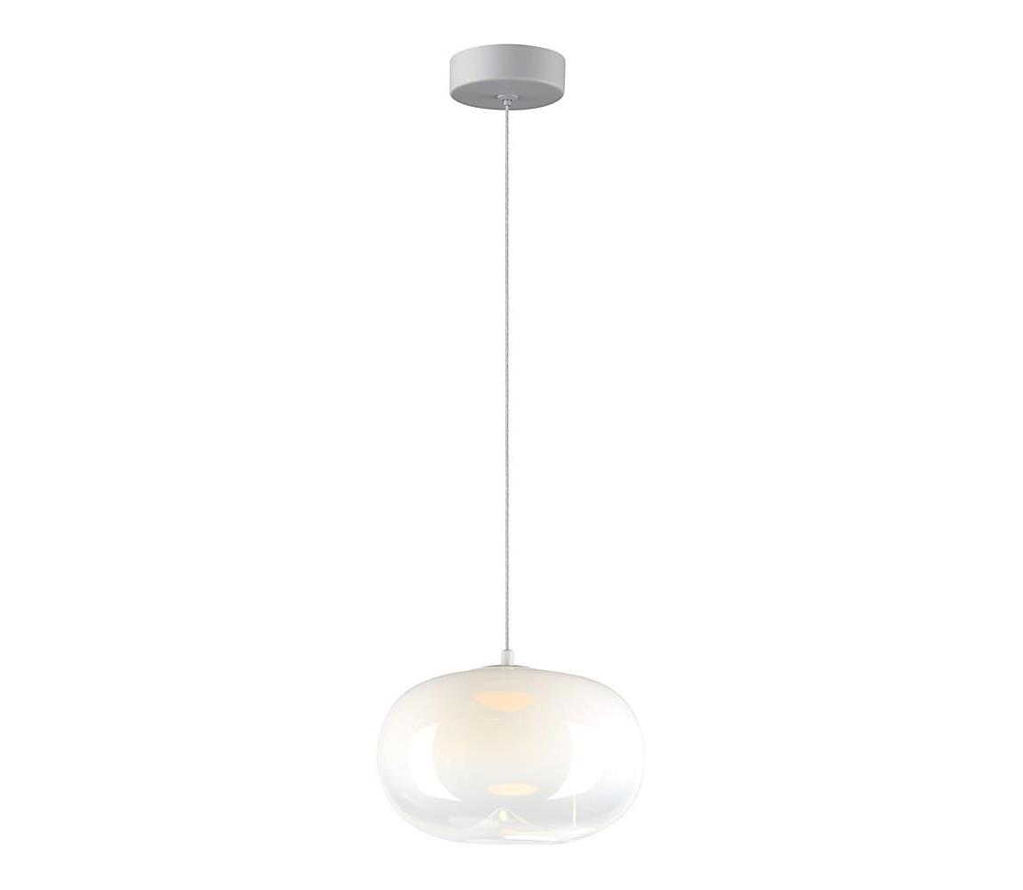 LED Csillár zsinóron VASO LED/4W/230V átm. 18 cm fehér ML1398
