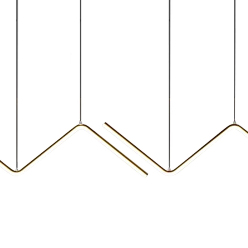 LED Csillár zsinóron VERTE 2xLED/11W/230V fekete